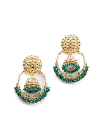 Jhumka In Hoop Drop Earrings